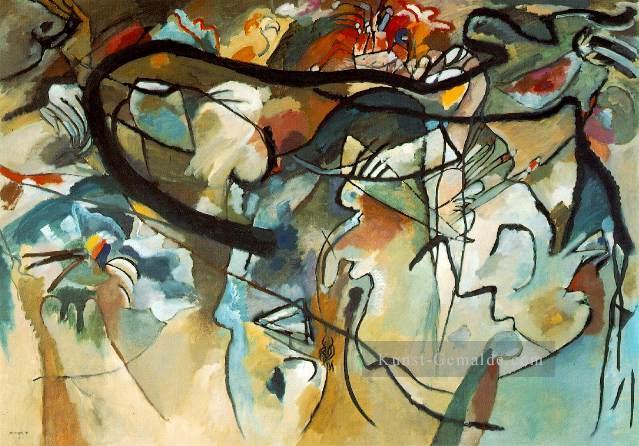 Zusammensetzung V Expressionismus Abstrakte Kunst Wassily Kandinsky Ölgemälde